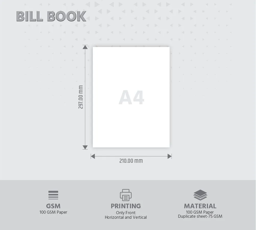 Bill Book - Image 7